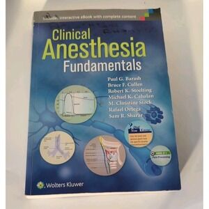 Clinical Anesthesia Fundamentals N: Print + Ebook with Multimedia by Bruce F....